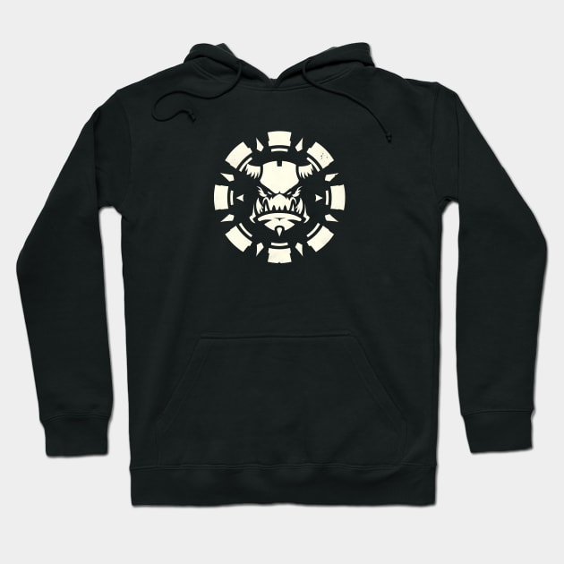 Ork Icon Hoodie by TaevasDesign